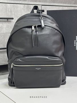Рюкзак чёрный от Saint Laurent City BP5-284473