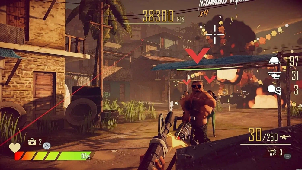 Operation Wolf Returns: First Mission. Rescue Edition (гарнитура PS VR 2 по желанию) (диск для PS5, полностью на английском языке)