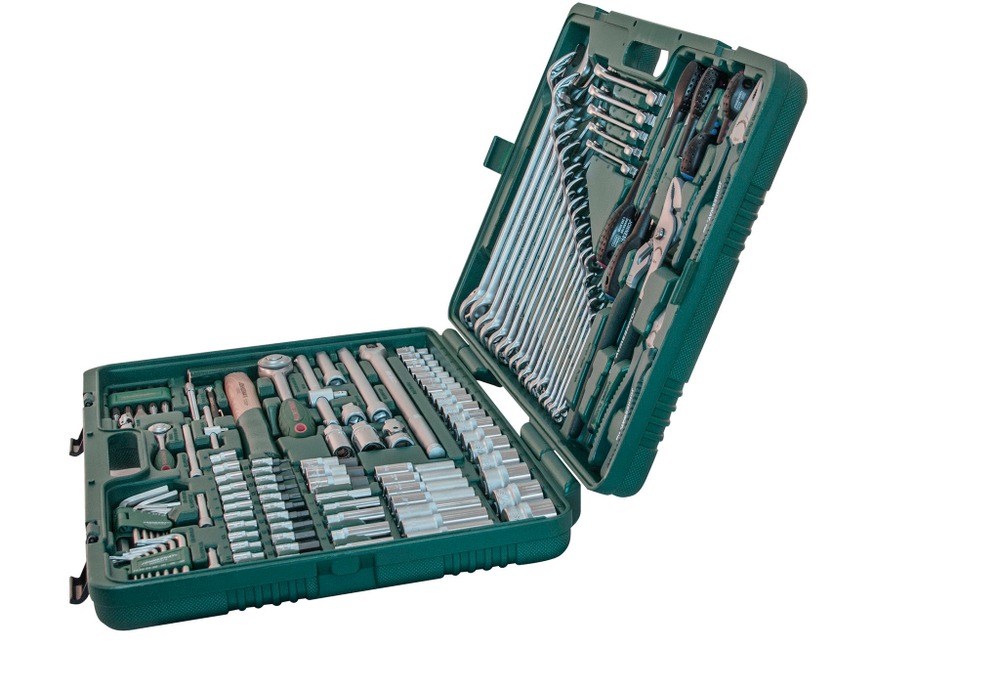 S04H524128S (S04H524128S18) Набор инструмента универсальный 1/4", 1/2"DR, 128 предметов