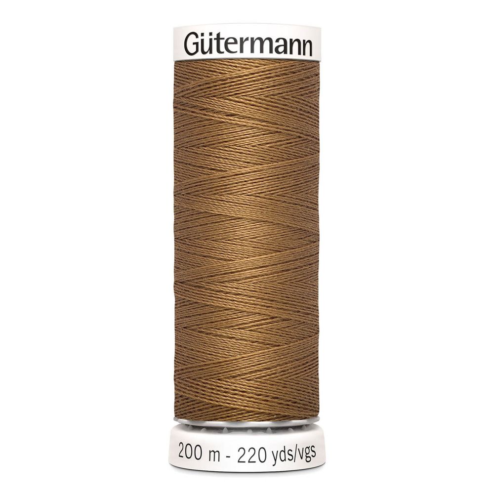 Нитки универсальные Gutermann Sew-all 100 (200 метров), 5 кат. | 887 бежево-горчичный