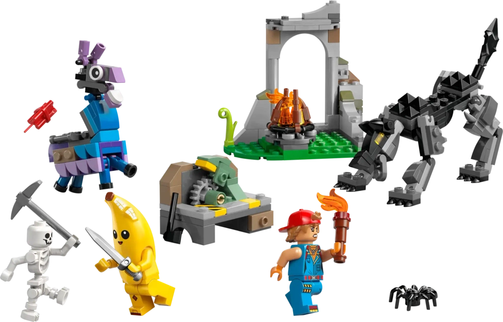 Конструктор LEGO Fortnite 77075 Лагерь Пилли и свечи зажигания