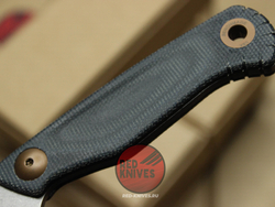Нож Benchmade Dacian - микарта "Jeans" (джисовая), клинок серый