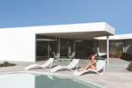 Лежак пластиковый Vondom Ibiza Basic, белый