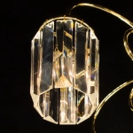 Citilux Синди CL330152 Люстра хрустальная Золото