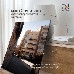 Картина на стену "Небоскреб" 50х70см 1шт.