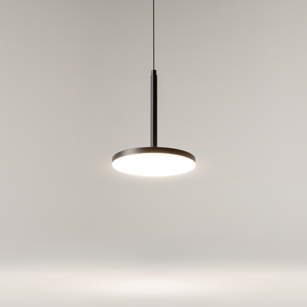 Подвесной светодиодный светильник Maytoni Plato P076PL-L12W4K-B