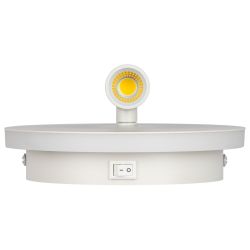Светильник декоративный настенный светодиодный ЭРА EDGAR WL55 WH COB 5Вт / SMD 7Вт 4000К IP20 белый | Настенная подсветка