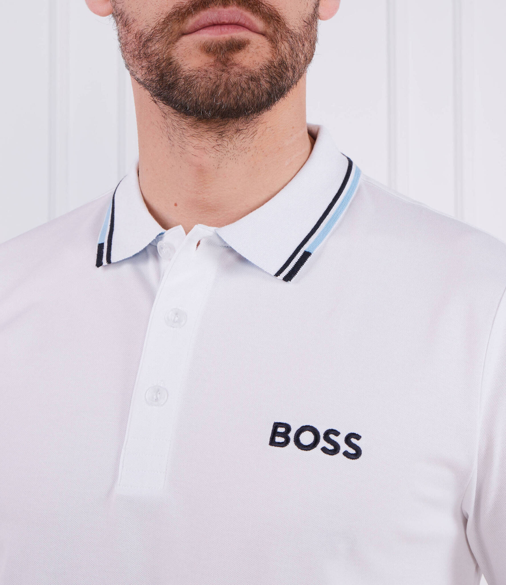 Поло Paddy Pro BOSS GREEN - белый(50469094)