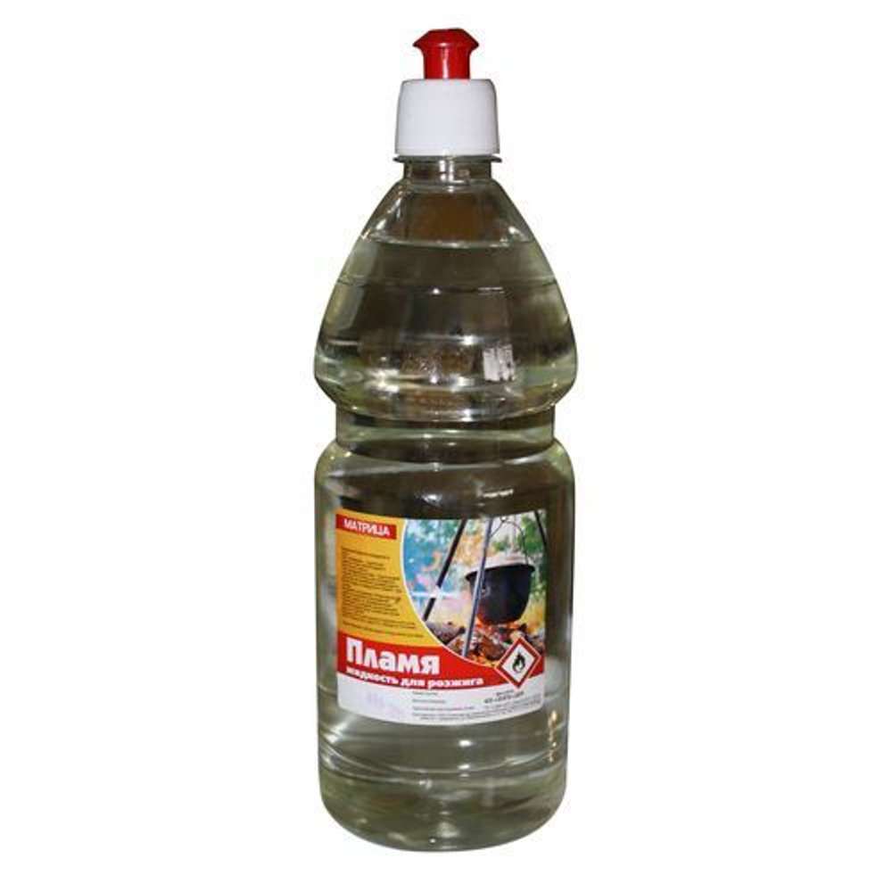 Жидкость для розжига "Пламя" 1,0л.