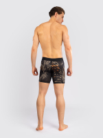 Шорты компрессионные Venum Tiger Black/Neo Orange
