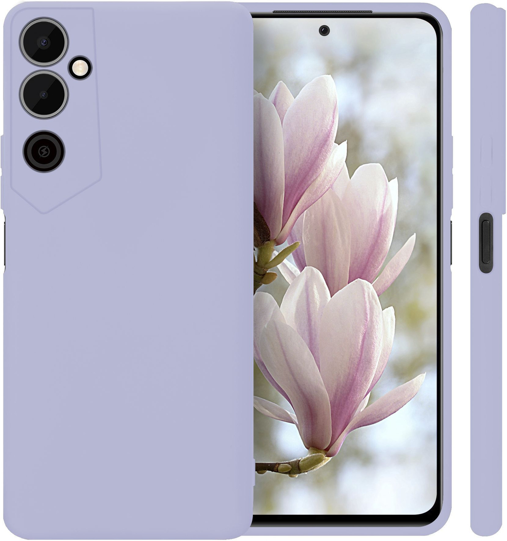 Мягкий Soft Touch чехол из силикона для TECNO POVA NEO 2 с бархатной подкладкой