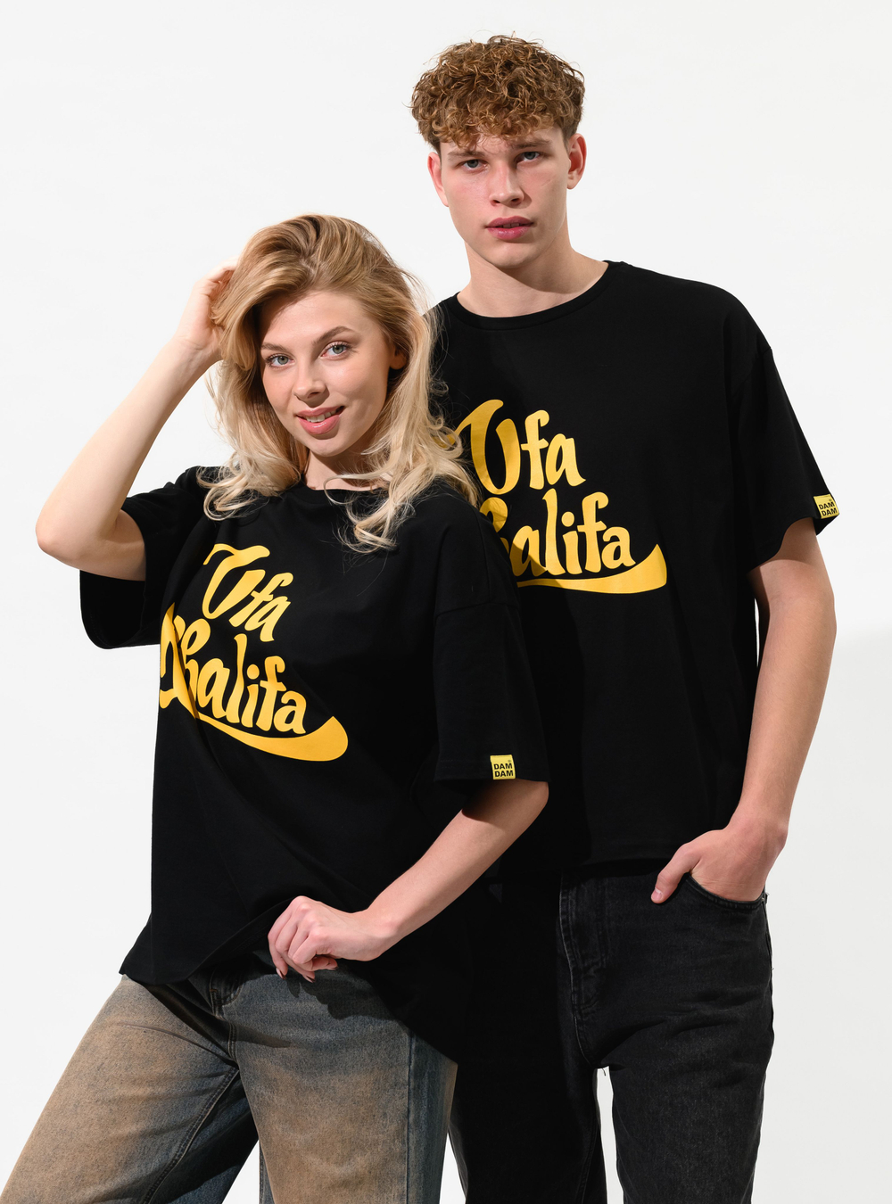 Футболка -UFA KHALIFA oversize