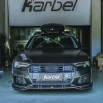 Карбоновые канарды переднего бампера для AUDI A6 ALLROAD C8 2020+ Ауди обвес