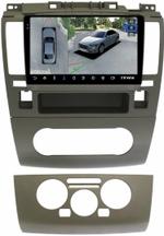 Магнитола для Nissan Tiida C11 2004-2013 (кондиционер/климат с прямоугольным экранчиком, рамка серая) - Teyes CC3-2K-360 на Android 10, Быстрая, 2K QLED, CarPlay, 4G SIM-слот, 4 камеры в комплекте