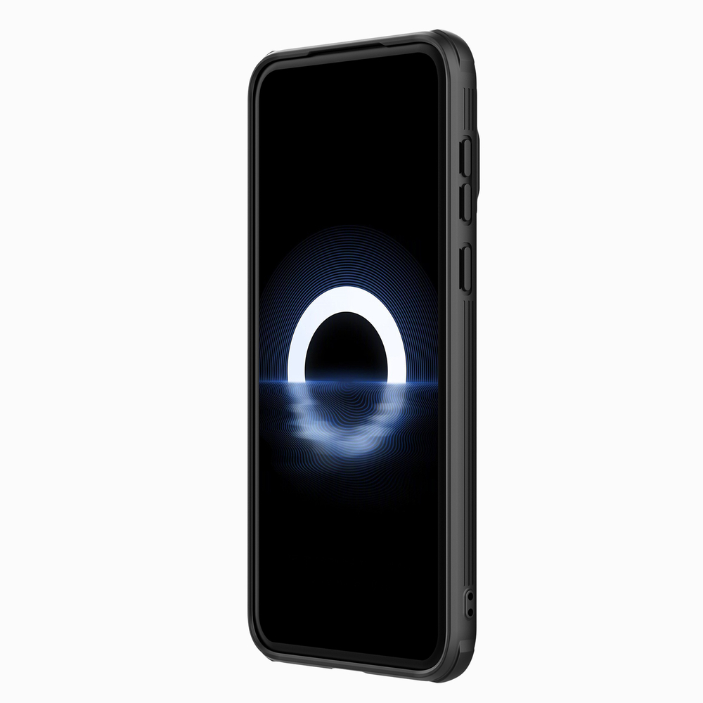 Противоударный чехол от Nillkin с металлической откидной крышкой для Huawei Pura 70 Pro и Pura 70 Pro+, серия CamShield Prop Magnetic (с поддержкой магнитной беспроводной зарядки MagSafe)