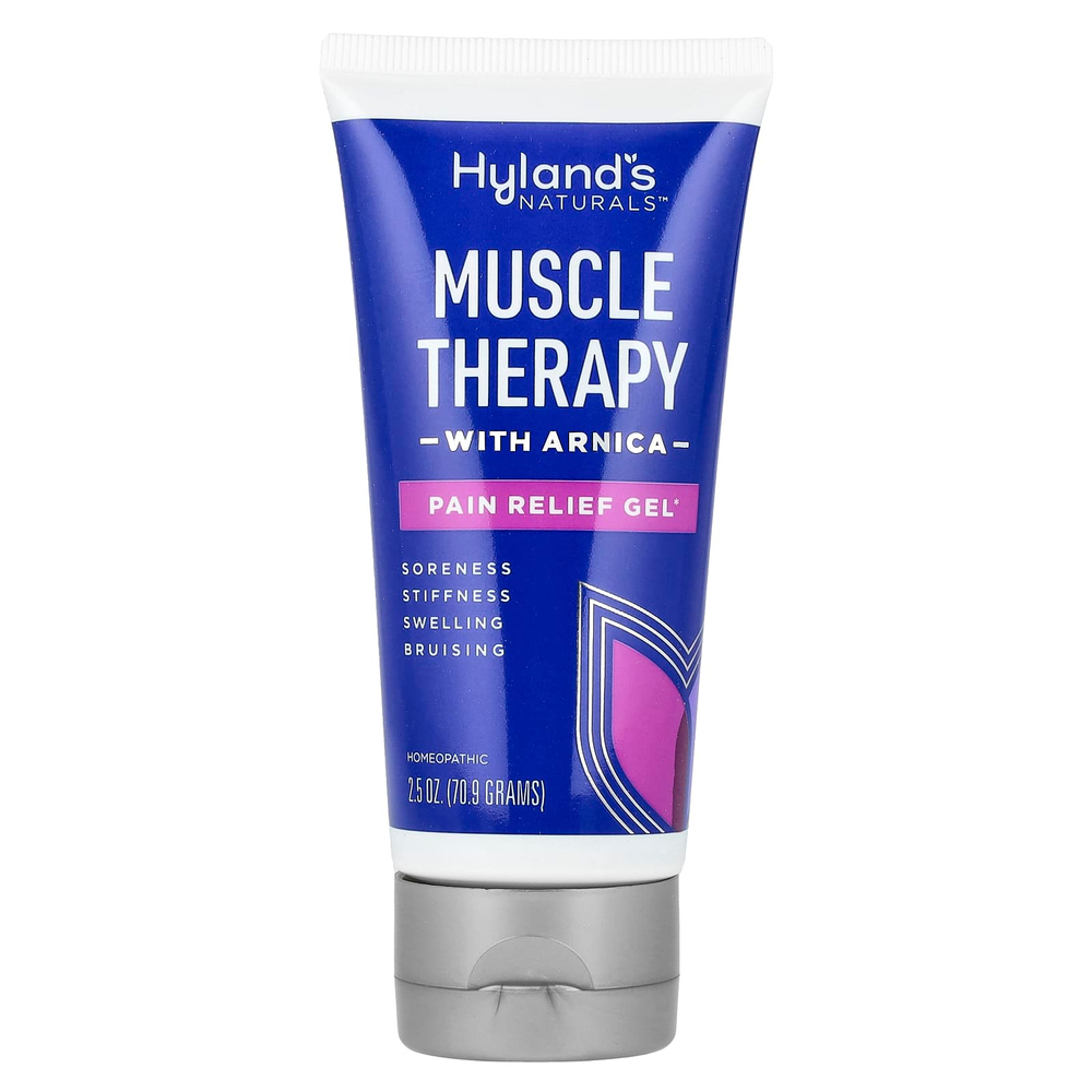 Hyland's Naturals, Muscle Therapy с арникой, обезболивающий гель, 70,9 г (2,5 унции)