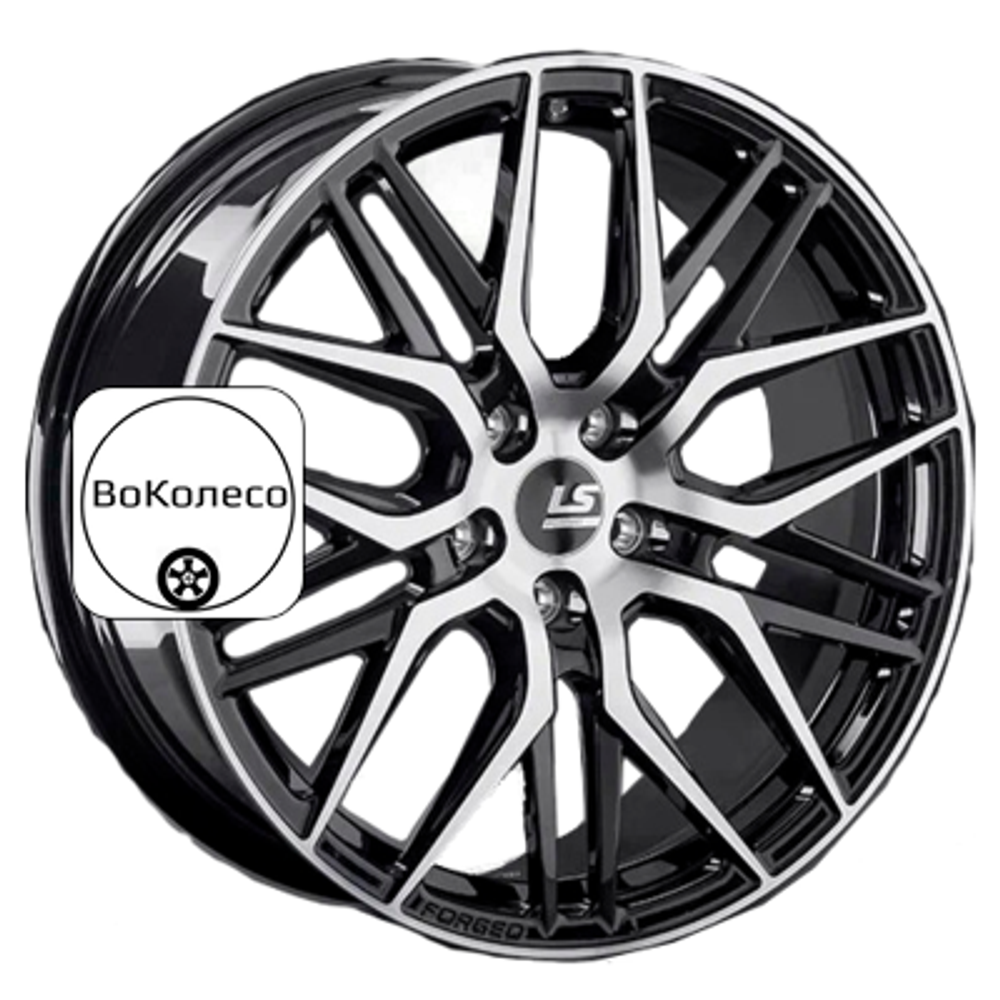 8,5x19/5x112 ET38 D66,6 LS FG04 BKF (конус, C570) LS Forged