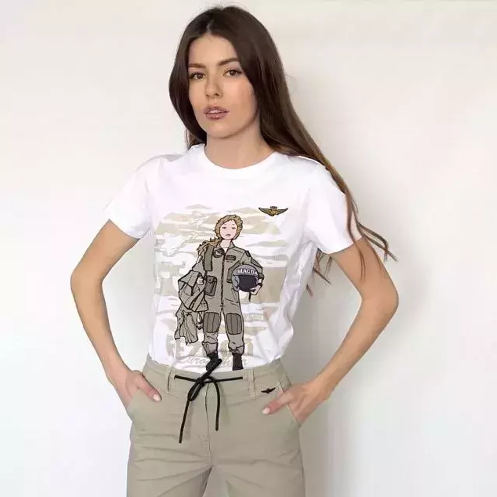 Женская футболка Aeronautica Militare