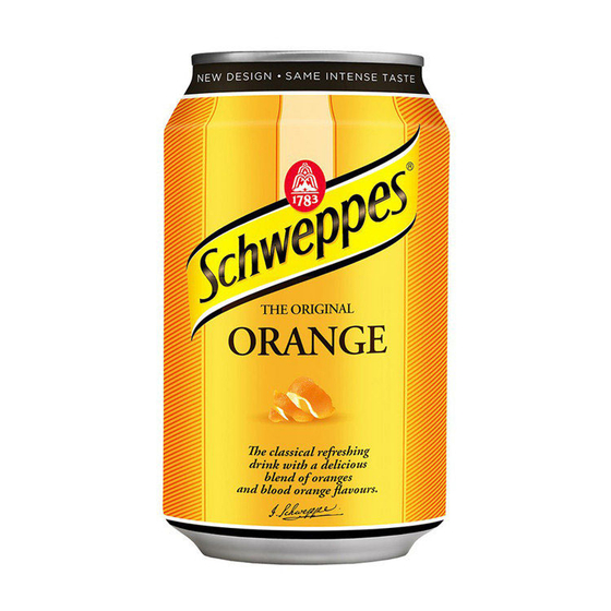 Напиток Schweppes Оранж, б/а с/г, 330 мл, 24шт  АТ