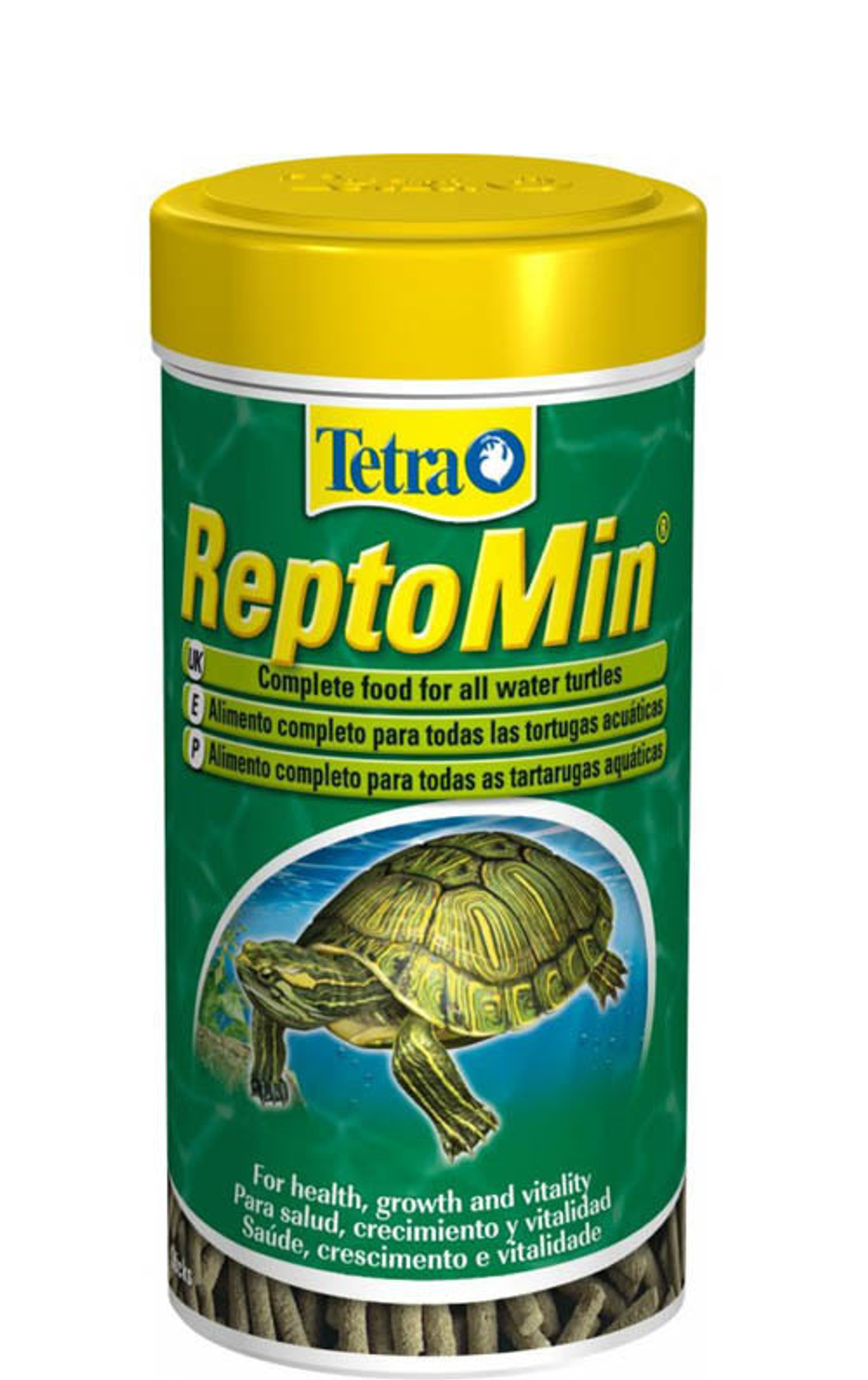 Корм для черепах TetraReptoMin, корм д/водных черепах 250 мл.
