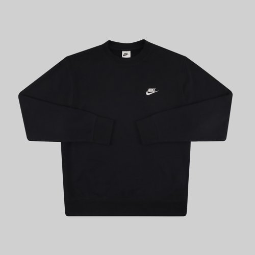 Толстовка мужская Nike Sportswear Club Crew артикул:BV2666-010 - купить в магазине Дайс