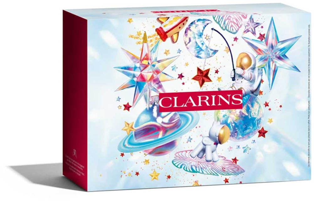 Clarins Double Serum & Super Restorative Collection - Подарочный набор для зрелой кожи Luminosity Luminosity, 0