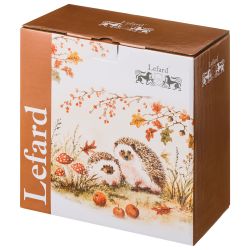 НАБОР ТАРЕЛОК ЗАКУСОЧНЫХ LEFARD "FOREST TALE" АКВАРЕЛЬ ПРИРОДЫ 4 ШТ. 21,5СМ., РАЗНОЦВЕТНЫЙ