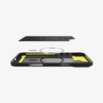 Чехол Spigen Rugged Armor Magsafe, matte black - iPhone 16