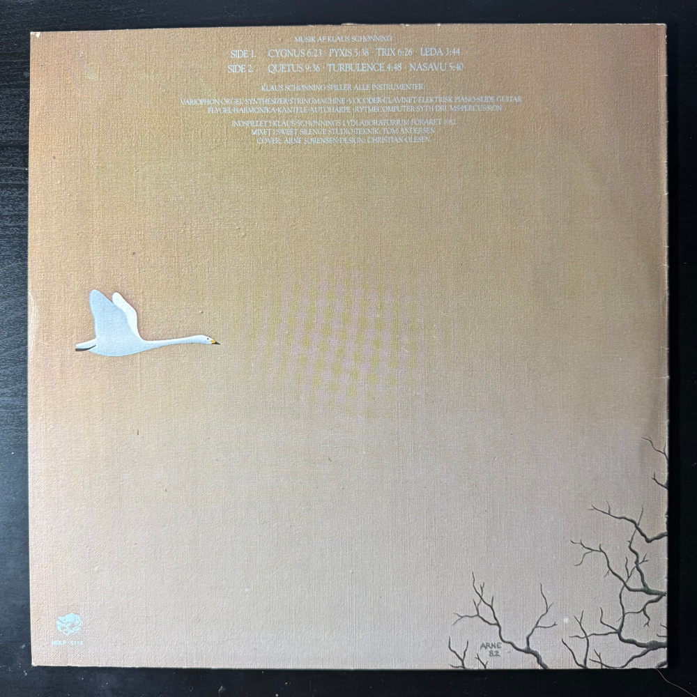 Klaus Schønning ‎– Nasavu (Дания 1982г.) Test pressing