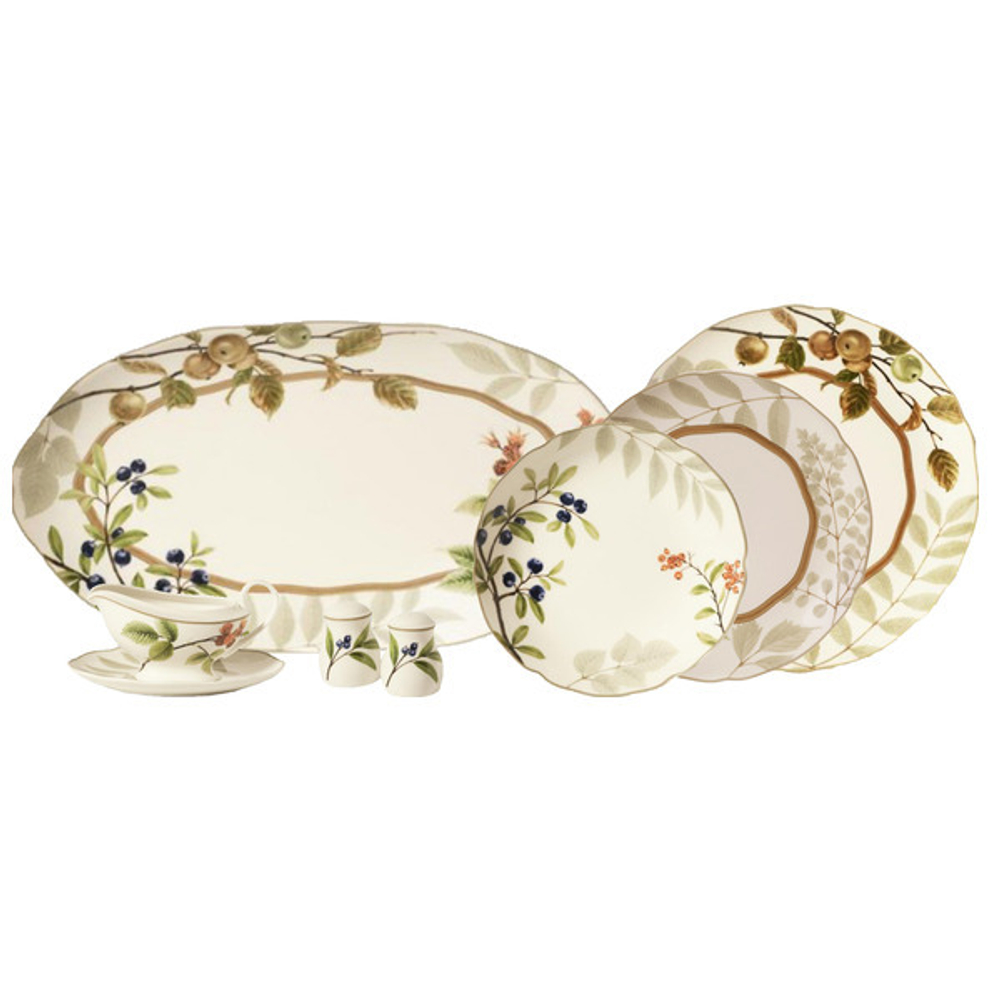 Сервиз столовый на 6 персон 21 предмет Noritake Ягодное ассорти