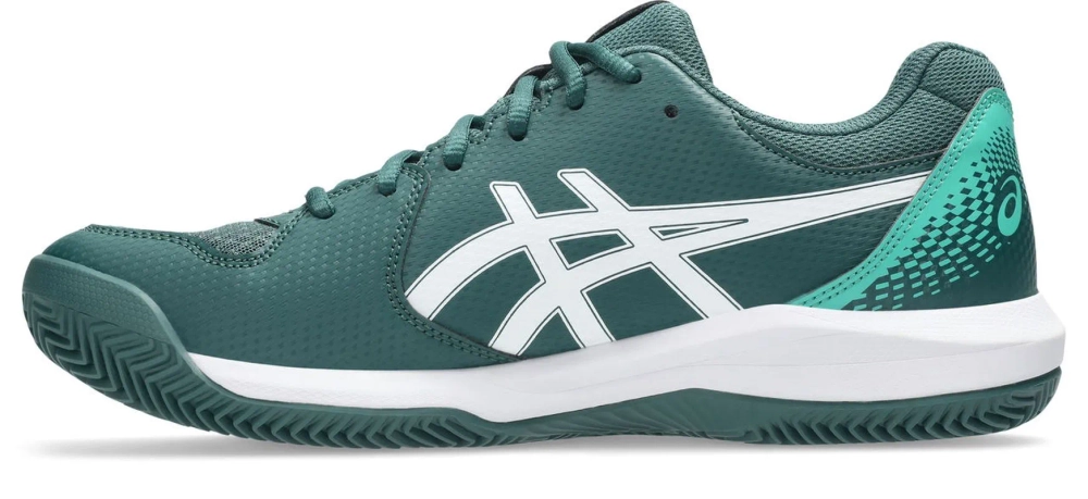 Мужские теннисные кроссовки Asics Gel-Dedicate 8 Clay - dark neptune/white