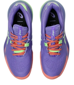 Женские кросовки для Padel Asics Gel-Resolution X Padel - amethyst/illuminate green