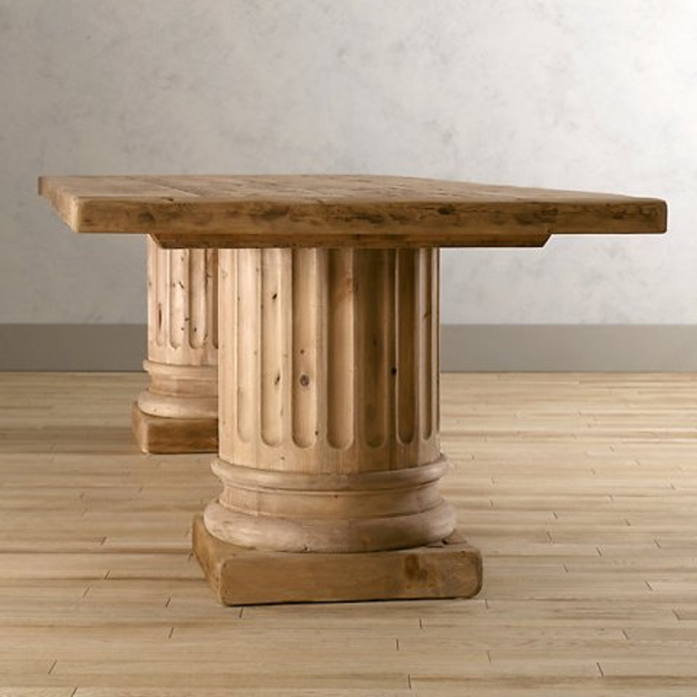 Стол Restoration Hardware Салваж США вид сбоку
