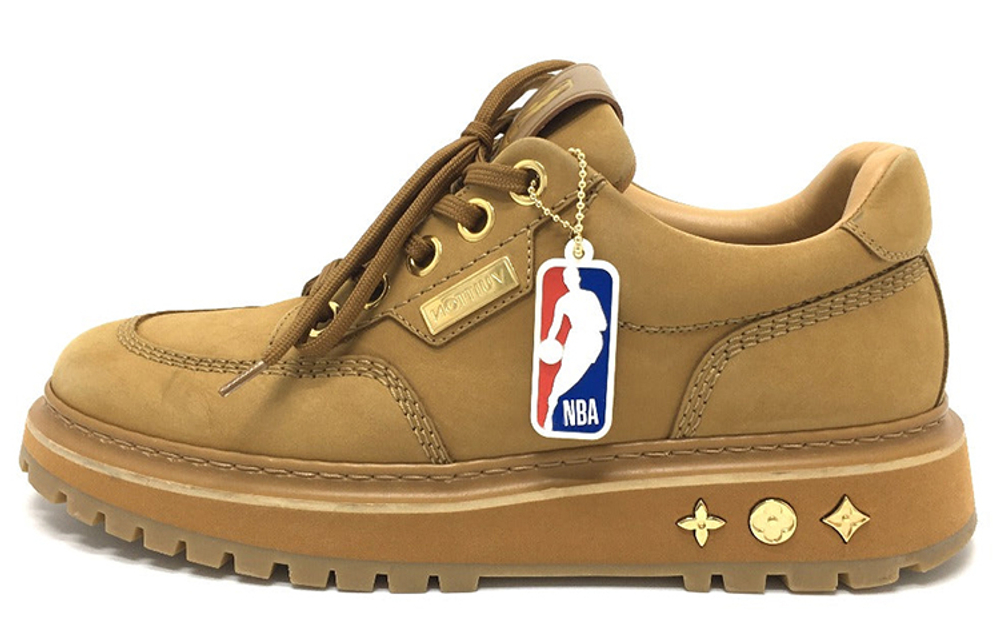 LOUIS VUITTON X Nba Abbesses Derby Sneakers "Tan"