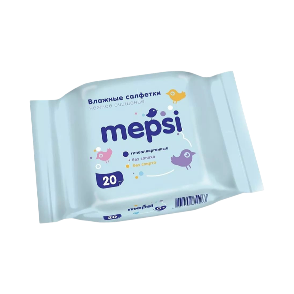 Влажные Салфетки Mepsi 20шт
