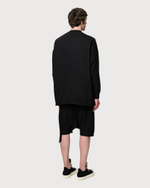 RICK OWENS DRKSHDW СВИТШОТ TOMMY ЧЕРНЫЙ