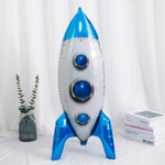 Фольгированный шар-фигура 3D «Ракета» красный/ синий, 81 см