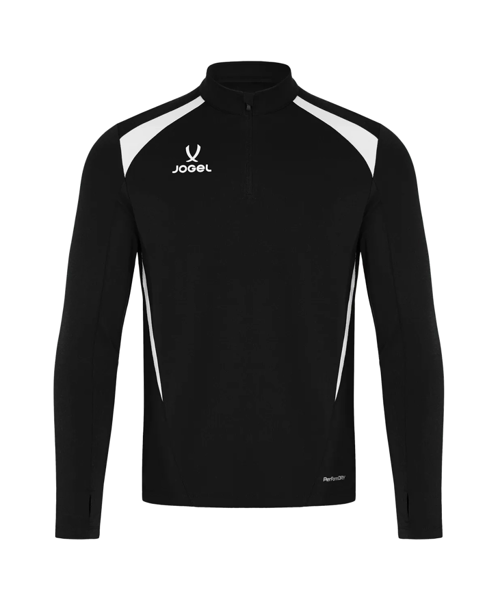 Джемпер тренировочный Jogel DIVISION PerFormDRY Training 1/4 Zip Top-K, черный 99