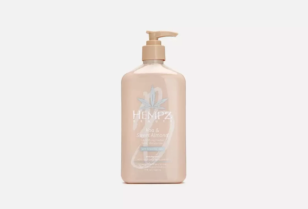 HEMPZ(ХЕМПЦ) koa & sweet almond smoothing(смягчающее средство с коа и сладким миндалем) молочко для тела 500мл