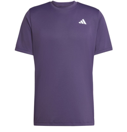 Мужская теннисная футболка Adidas Club Climacool - aurora plum