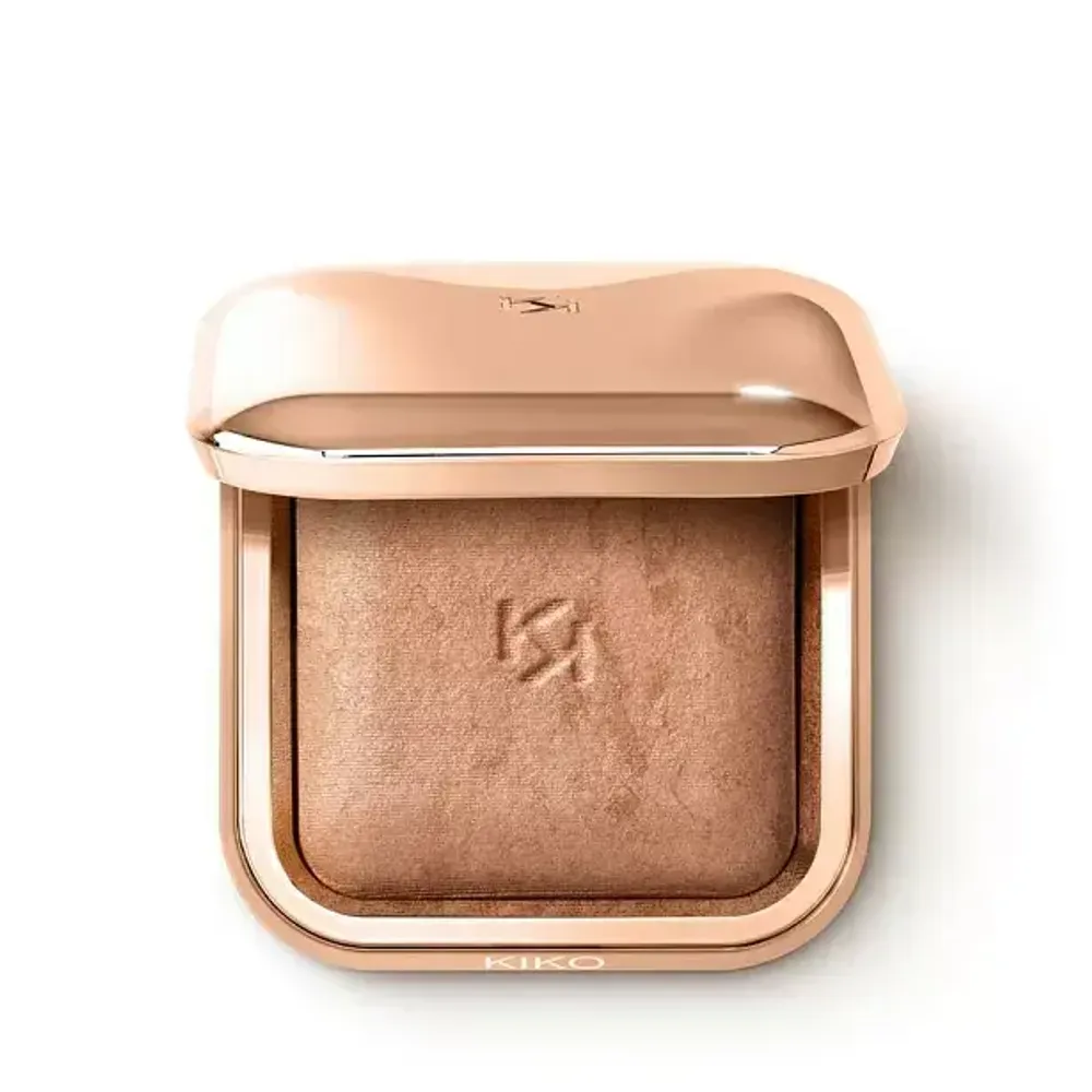 Бронзер KIKO Milano Silky Glow Baked Bronzer - 01 Warm Sienna