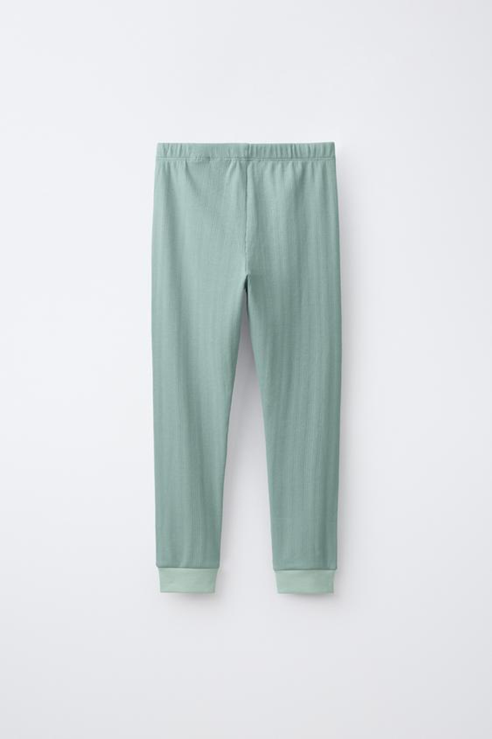 ZARA ОДНОТОННАЯ ПИЖАМА, ЗЕЛЕНЫЙ