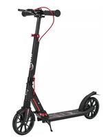 Самокат Tech Team Delta black-red 1/4 чёрный/красный