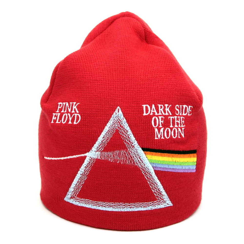 Шапка Pink Floyd The Dark Side of the Moon красная