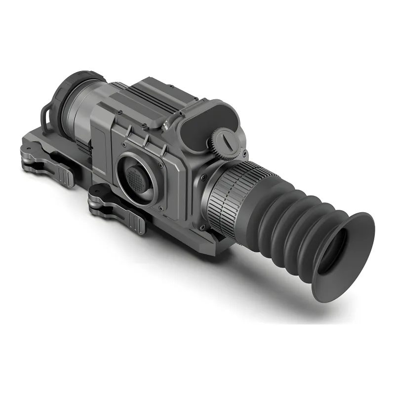 Прицел тепловизионный LZIRTEK Perun 335 x2.7/5.4/10.8, 384x288, D35 - вид сверху со стороны окуляра