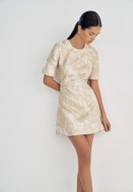 Regina gold dress
