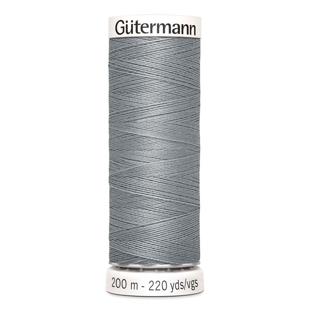 Нитки универсальные Gutermann Sew-all 100 (200 метров), 5 кат. | 040 пепельно-серый