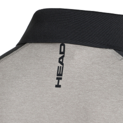 Мужское теннисное поло HEAD Polo Men - Grey