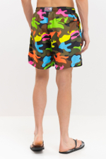 Шорты MC Saint Barth Multi Fluo