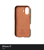 Чехол Mujjo Full Leather Case для iPhone 17 Tan